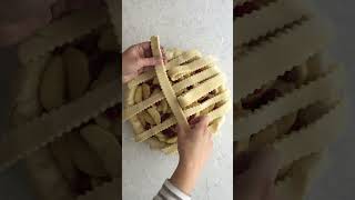 How to Make a Lattice Pie Crust [upl. by Atsillac]