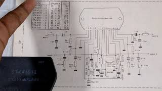 STK 4191 amplifier circuit diagram  STK power amplifiers part 2 in Sinhala [upl. by Naldo]