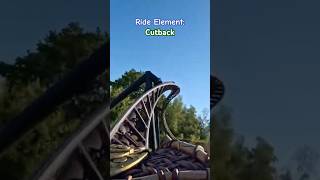 Ride Element Cutback rollercoaster [upl. by Merrow]