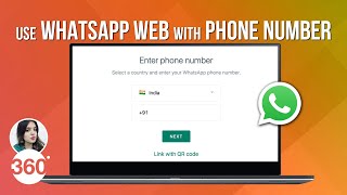 Log in to WhatsApp Web With Your Phone Number How to Do It [upl. by Lazar414]