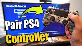 How to PAIR your NEW PS4 Controller to your Playstation 2 Methods [upl. by Salomi]