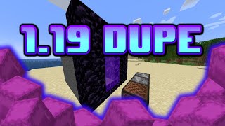 Minecraft Java 119 Multiplayer Dupe Glitch Works On Spigot amp Realms [upl. by Ovid]