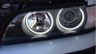 HOW TO Have Angel Eyes Fade InOut With Key Remote BMW 5 Series E39 528i E46 E36 E38 M5 [upl. by Saenihp]