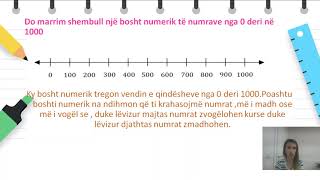 Klasa 3  Matematikë  Numrat dhe boshti numerik [upl. by Anny]