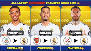 ALL LATEST CONFIRMED TRANSFER NEWS 2024 ✅🔥 [upl. by Aleafar]