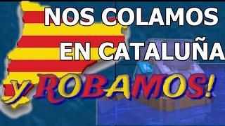 ROBAMOS En Cataluña Dentro De MineCraft  CubeCat [upl. by Rj798]