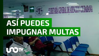 ¿Te impusieron una multa que consideras injusta Así puedes impugnarla [upl. by Merkley]