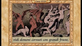 La Divina Commedia in PROSA  Inferno canto XVIII 18 [upl. by Ahsiram210]