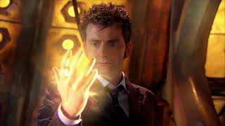 BBC Doctor Who  10th doctor regeneration No music  4K [upl. by Hullda849]