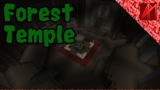 Minecraft  Forest Temple  LoZ Ocarina of Time [upl. by Klemperer]