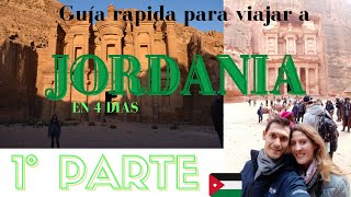 Guía rápida para viajar a Jordania en 4 días 1ra parte [upl. by Arada]