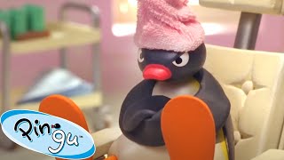 Pampering Pingu 🐧  Pingu  Official Channel  Cartoons For Kids [upl. by Aicire]