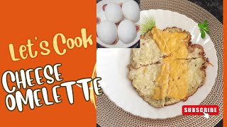 Easy amp Simple recipe  Cheese omelette recipe  delicious 😋 [upl. by Onairam433]