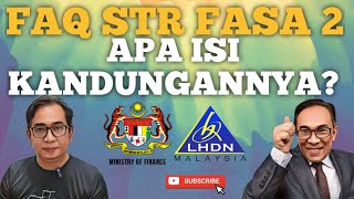 KANDUNGAN FAQ STR FASA 2 YANG BAKAL ANDA TAHU [upl. by Esserac]