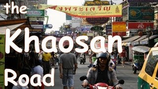 The KHAOSAN ROAD Bangkok Thailand กรุงเทพมหานคร Lustig amp Gute Laune DOK [upl. by Farkas]