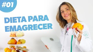 Dieta para Emagrecer  PARA EMAGRECER DE VEZ · Parte 1 [upl. by Sumerlin]