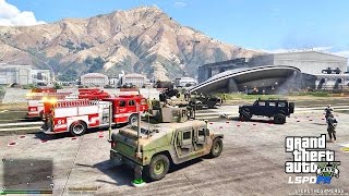 GTA 5 LSPDFR 031  EPiSODE 202  LETS BE COPS  MILITARY PATROL GTA 5 PC POLICE MODS [upl. by Sitof572]