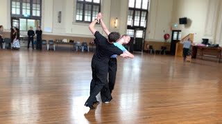 Quickstep  Dancesport Training ft Jonathan amp Talysa [upl. by Alonzo581]