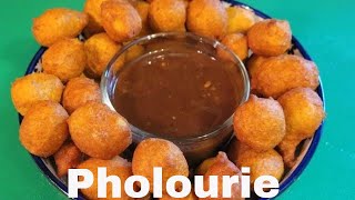 Pholourie with hot Tamarind Chutney [upl. by Armilla191]