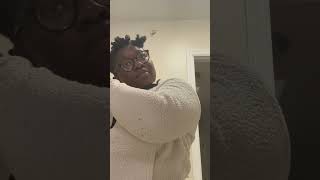 Watch me do a Bantu knot out on my 4c trimmed hairnatural 4chair [upl. by Siuqram]