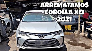 Arrematamos esse Corolla XEI 2021 no leilão da copart [upl. by Fronia92]