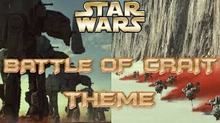 Star Wars Battlefront 2 2017  Battle of Crait Theme [upl. by Etteoj]