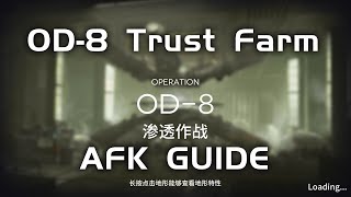 OD8 Trust Farm  Easy amp AFK Guide  Operation Originium Dust  【Arknights】 [upl. by Bristow]