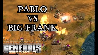 Pablo vs Big Frank BO11  1v1 CampC Generals Zero Hour [upl. by Araic]