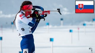 EMA KAPUSTOVÁ PRVÉ BODY V KARIÉRE  BIATLON STÍHACIE PRETEKY ŽIEN NA 10 KM LENZERHEIDE 2023 [upl. by Joshuah]