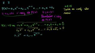 Polinômio com coeficientes reais e raiz complexa conjugado também é raiz [upl. by Suoinuj]