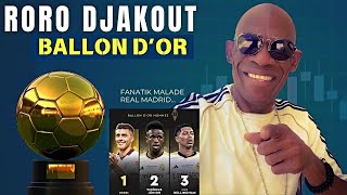 RORO DJAKOUT SOU REZILTA VÒT BALLON DOR LA LI se yon MALAD REAL MADRIDANPIL GWO PAWOL TONBE [upl. by Komsa273]