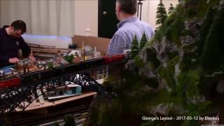 Full HD Georges Maerklin layout 20170312 [upl. by Jarnagin]