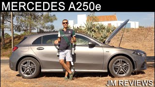 Mercedes A250e 2020  O PRIMEIRO Classe A PlugIn De SEMPRE  JM REVIEWS 2020 [upl. by Ybbil]