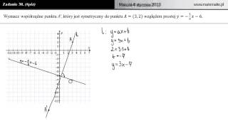 Zadanie 30  matura próbna 4 styczeń 2013 [upl. by Elise760]