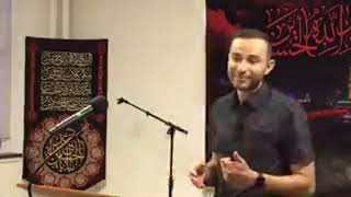 English Lecture 4  Patience of Imam Hussain a  A teacher amp role model  Walid AbuShahba [upl. by Eceirtal]