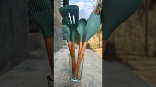 Silicone Spatula unboxing  Flexible Kitchen fiable shorts spatula kitchentools [upl. by Labotsirhc]