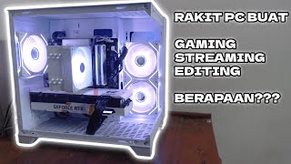 RAKIT PC PUTIH KEREN  RTX 3070 rakitpc pc streaming gaming editing rtx rtx3070 intel [upl. by Reichel363]