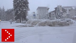 Maltempo Madesimo sotto la neve 4 aprile 2019 [upl. by Geri]