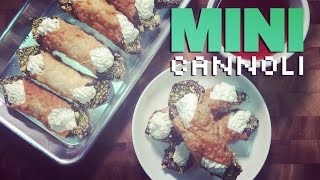 How to Make Mini Cannoli [upl. by Riva]