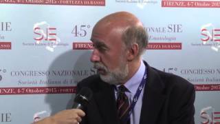 Flashnews dal 45° Congresso Nazionale SIE  Prof Gianluca Gaidano [upl. by Deborah]