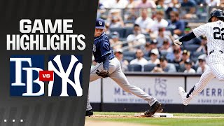 Rays vs Yankees Game Highlights 72124  MLB Highlights [upl. by Bray]