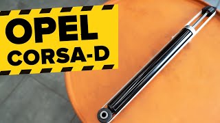 Hoe een schokdemper achteraan vervangen op een OPEL CORSA D AUTODOCTUTORIAL [upl. by Gerald]