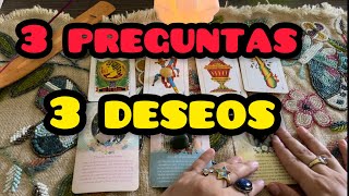 PREGUNTA A LAS CARTAS Y PIDE 3 DESEOS  Chikis vidente [upl. by Atinuj]