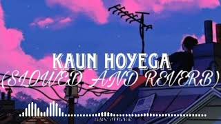 Kaun Hoyega New SlowedReverb Song [upl. by Ecnedac]