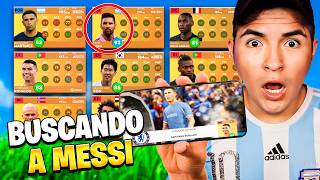 BUSCANDO EL FICHAJE de MESSI amp CRISTIANO RONALDO en DREAM LEAGUE SOCCER 2024 😱 ENCONTRE a CR7 [upl. by Oniliuqnart29]