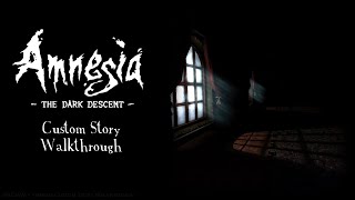 Silent Hallways CHAPTER 3  Amnesia Custom Story Walkthrough [upl. by Raleigh]