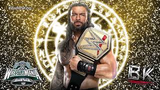 WWE Official Theme Song Roman Reigns Wrestlemania XL 40 quotHead Of The Table Epicquot [upl. by Itirahc]