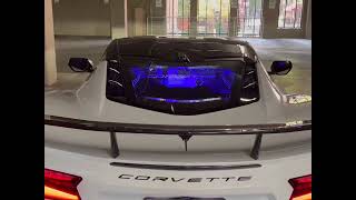 Corvette C8  WindRestrictor Multicolor Illumination Accessory [upl. by Treblig]