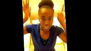 8 Simple bun natural hair great style for athletes natural hair workout hairstyles tiff400hurdles [upl. by Tanney]