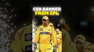 Why Was CSK Banned From IPL [upl. by Esten475]